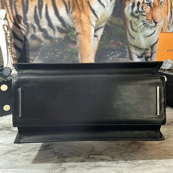 GUCCI LAPTOP BAG / BUSINESS BAG. NYLON WITH LEATHER STRAPS WITH BOX AND DUST BAG - Picture 7 of 16